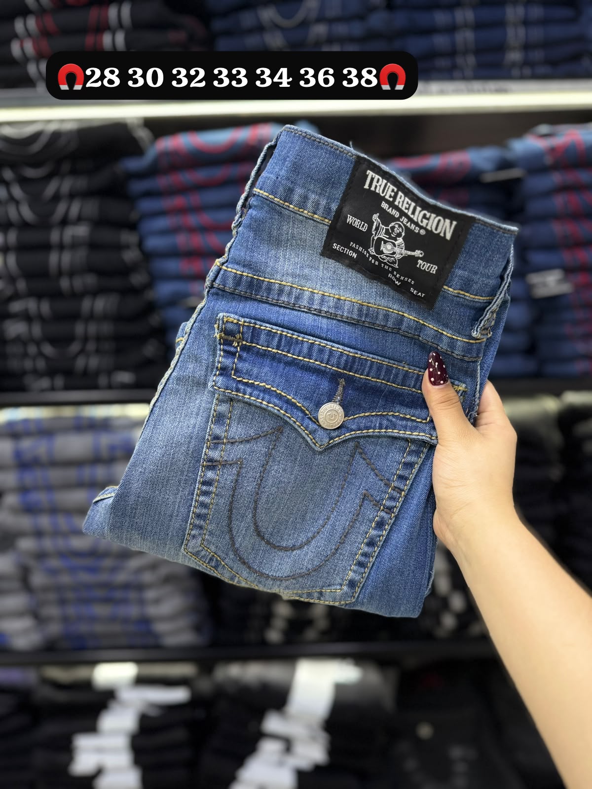 Pantalón True Mezclilla