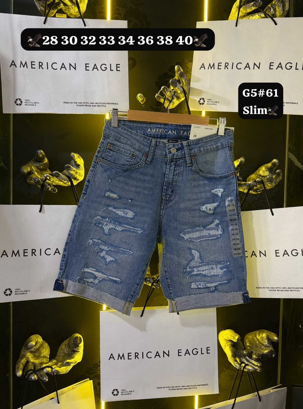 Bermuda American Eagle Clara